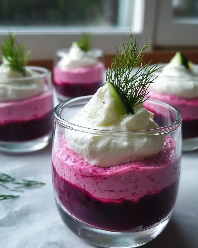 Verrine Mousse de Feta et Betterave 6 Verrine Mousse de Feta et Betterave