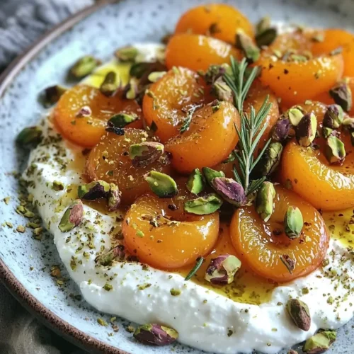 Abricots Rôtis au Romarin