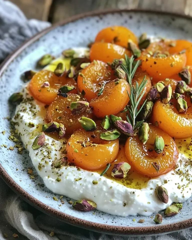 Abricots Rôtis au Romarin