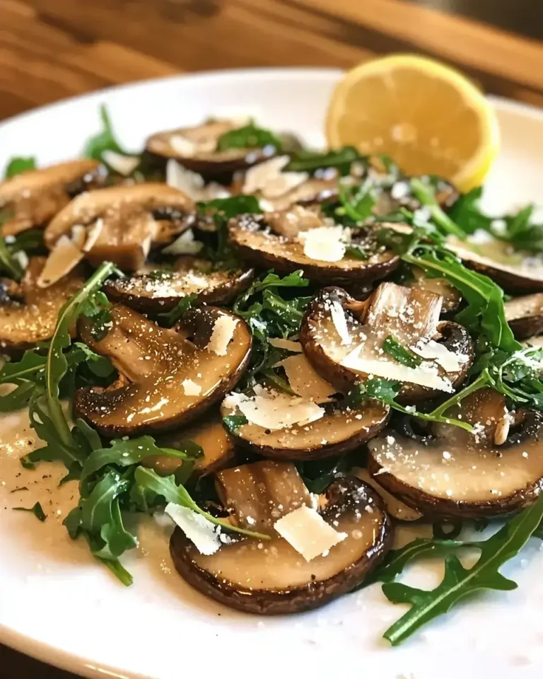 Carpaccio de Champignons de Paris
