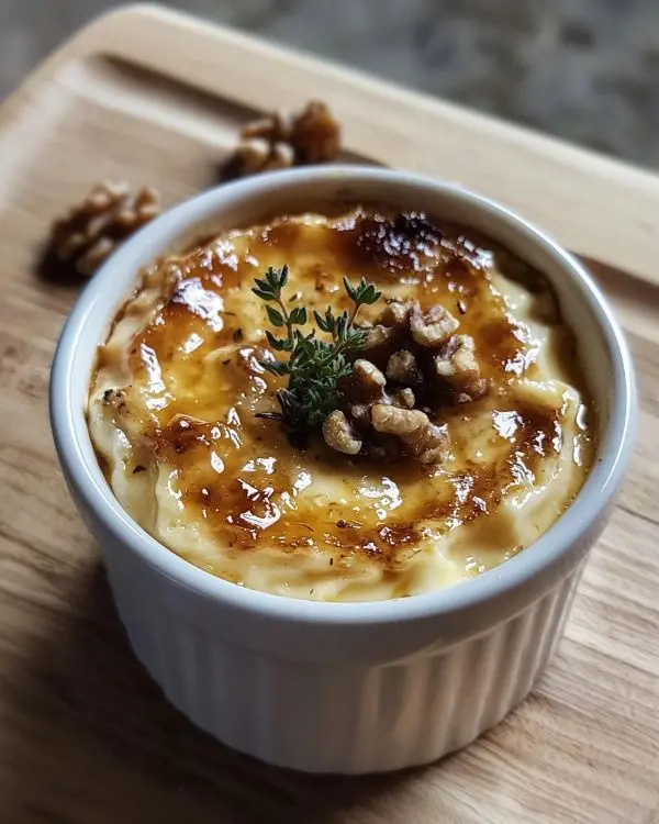 Recette Crème Brûlée Salée au Chèvre
