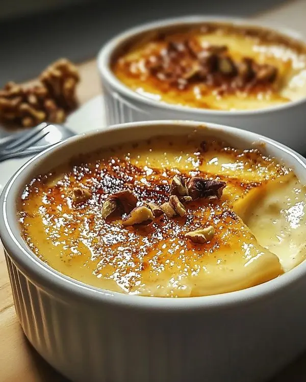 Recette Crème Brûlée Salée au Gorgonzola