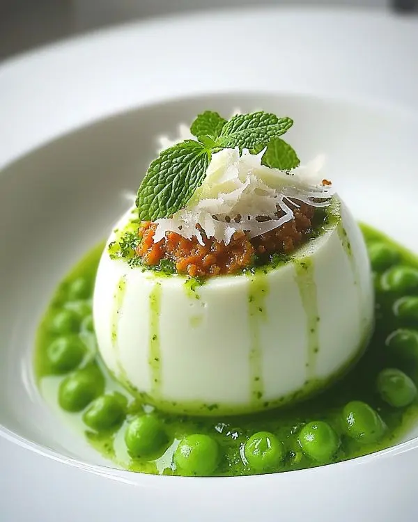 Recette Île Flottante Salée au Parmesan