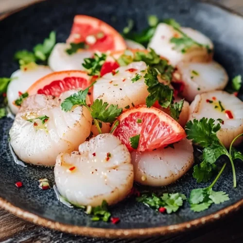 Ceviche de Saint-Jacques Pétillant 3 ceviche de Saint-Jacques