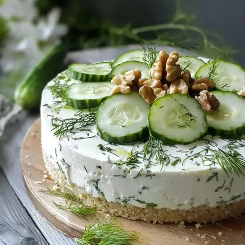 Cheesecake Salé au Chèvre