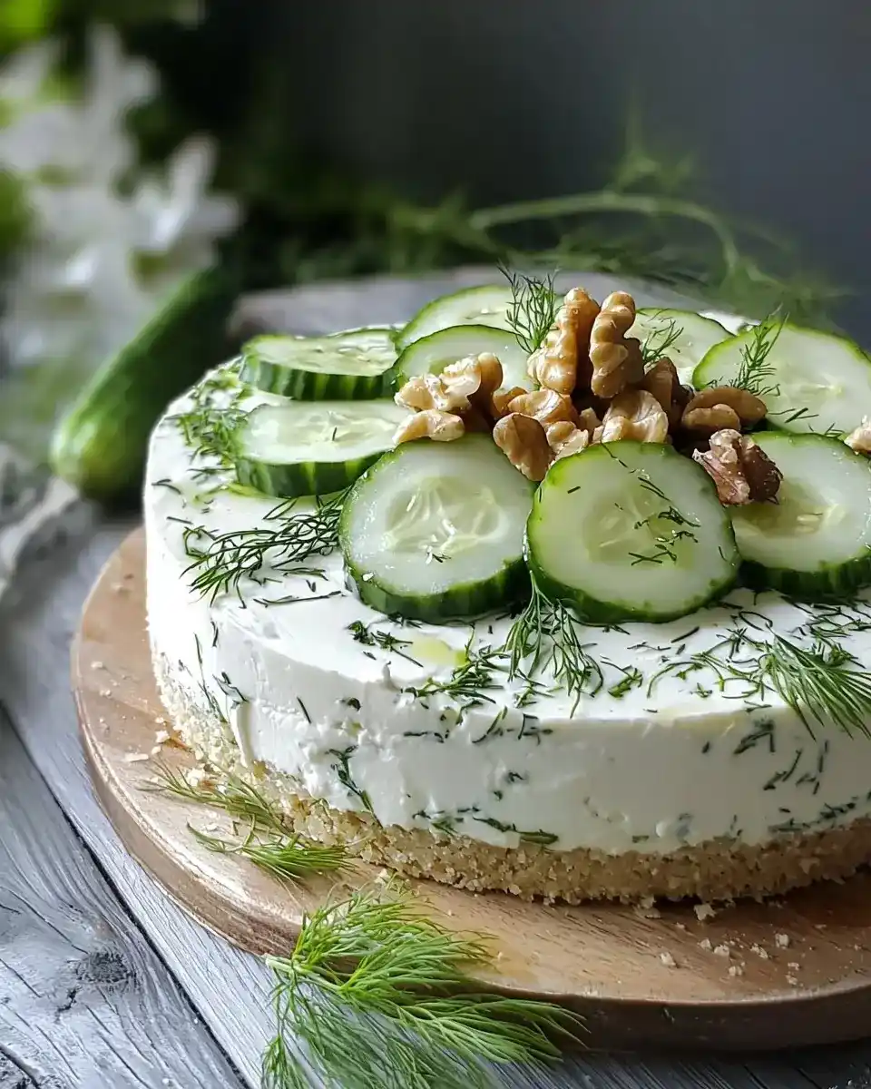 Cheesecake Salé au Chèvre