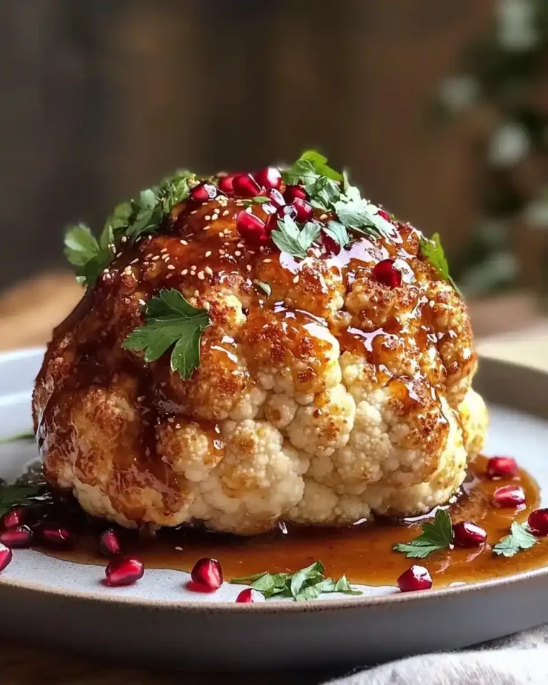 Chou-fleur Rôti Entier Miso-Érable Doré 6 Chou-fleur Rôti Entier Miso-Érable