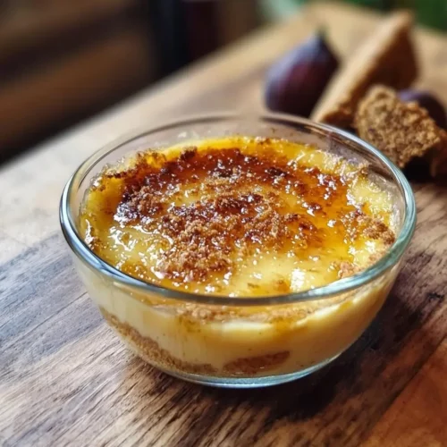 Crème Brûlée Salée au Foie Gras