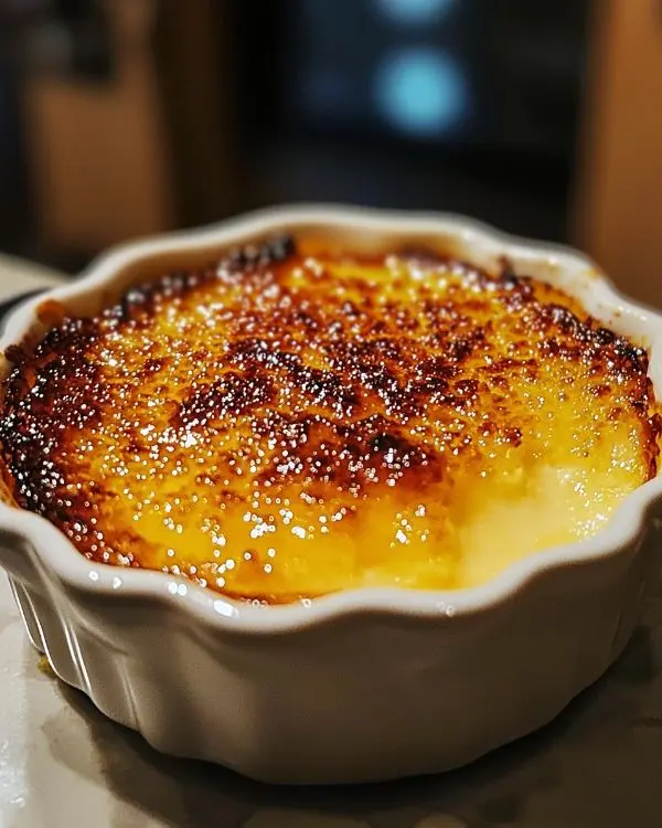 Crème Brûlée Salée au Potimarron Fumée 3 Crème Brûlée Salée au Potimarron, Éclats de Châtaignes