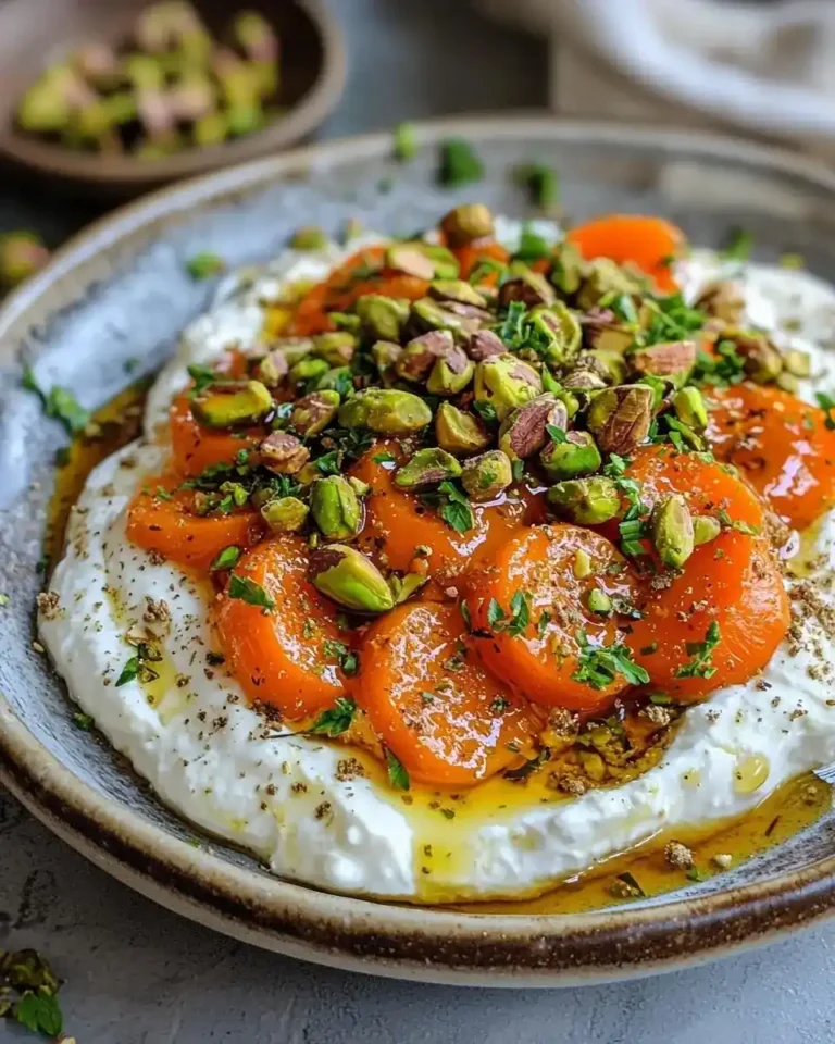 Feta Fouettée, Carottes Rôties au Miel et Za'atar