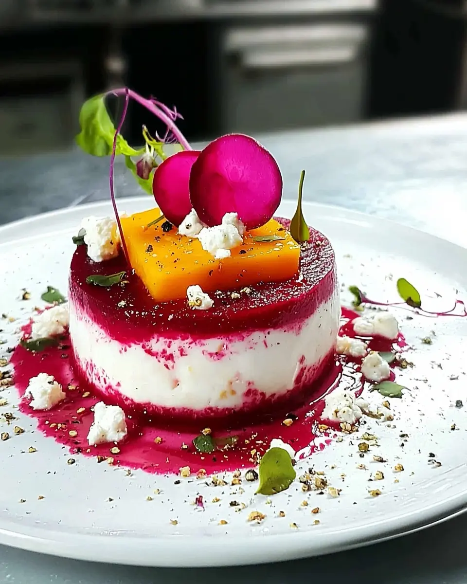 Île Flottante Salée au Chèvre Irrésistible 1 Île Flottante Salée au Chèvre