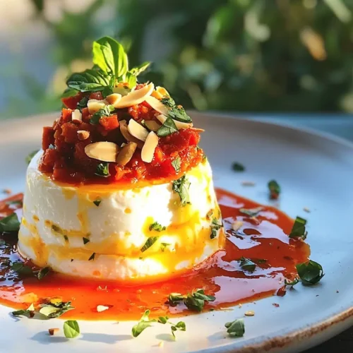 Île Flottante Salée au Chorizo 2 Île Flottante Salée au Chorizo