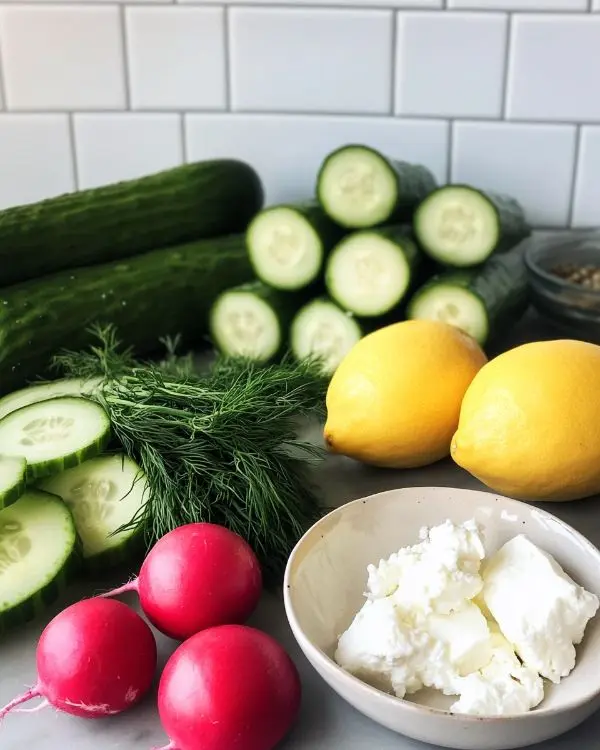 Île Flottante Salée en Trompe-l'Œil 2 Les ingrédients pour Île Flottante Salée en Trompe-l'Œil