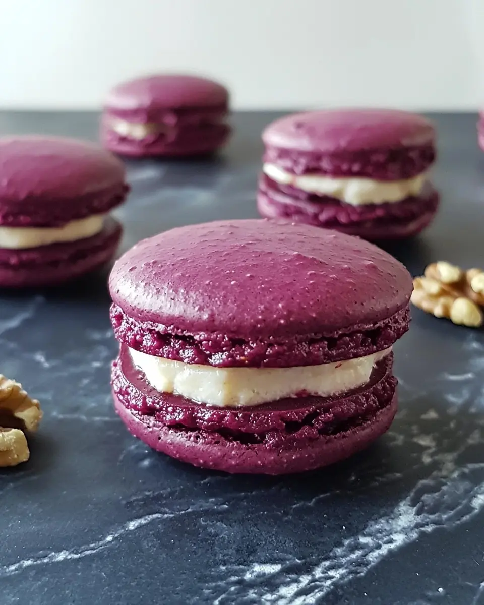 Macarons Salés de Betterave