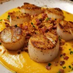 Noix de Saint-Jacques, Velouté de Butternut