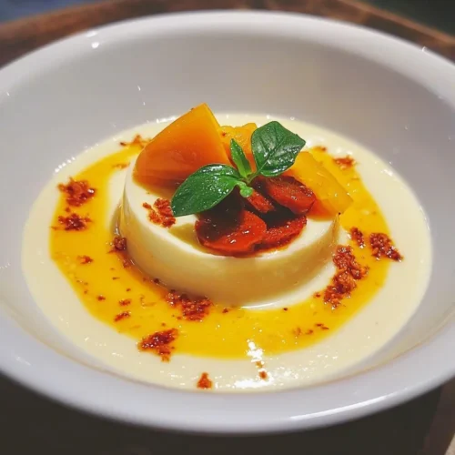 Panna Cotta Salée au Parmesan