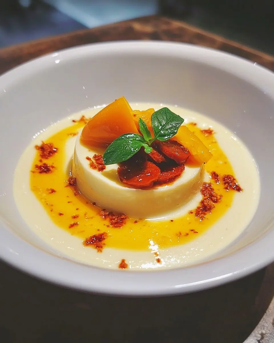 Panna Cotta Salée au Parmesan