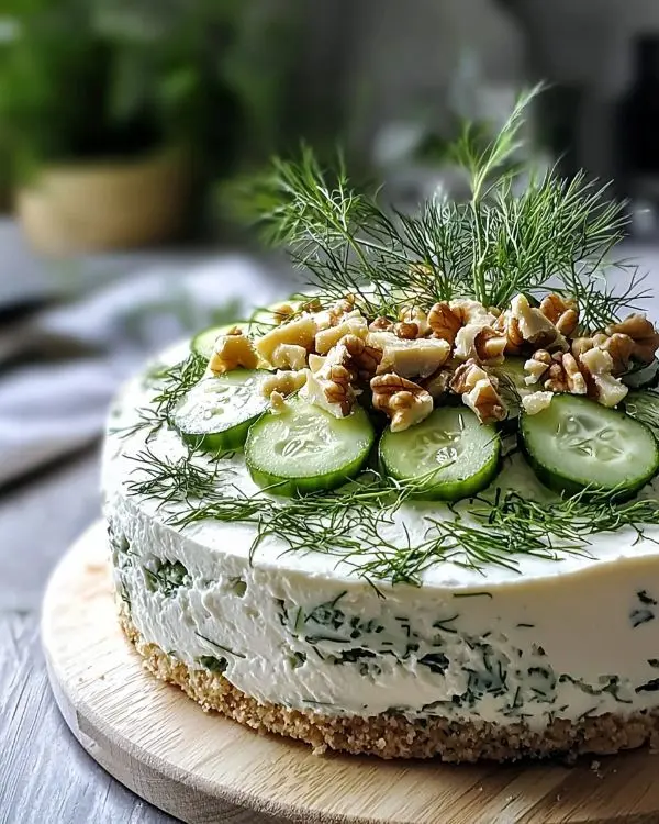 Recette Cheesecake Salé au Chèvre