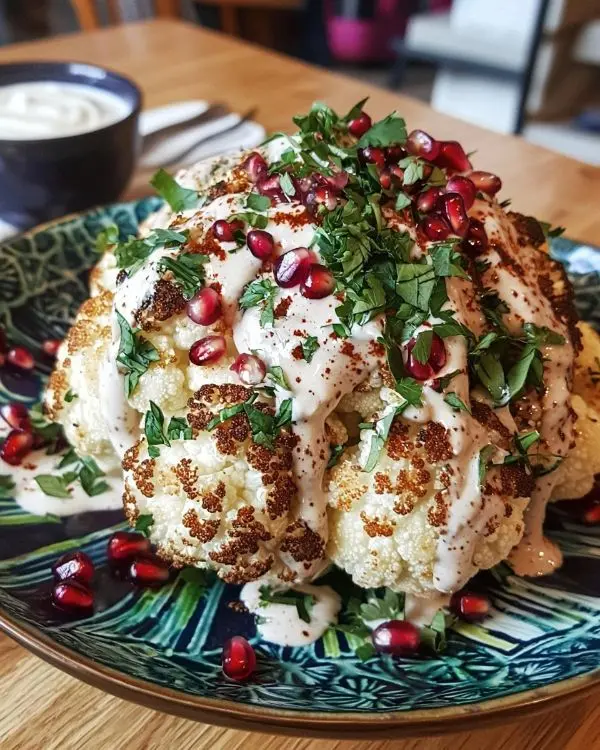 Recette Chou-fleur Rôti Entier Miso-Érable