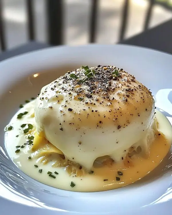 Flottante Salée à la Truffe Exquise 5 Recette Flottante Salée à la Truffe sur Velouté de Panais