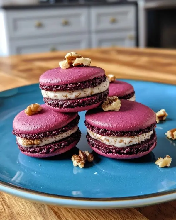 Recette Macarons Salés de Betterave