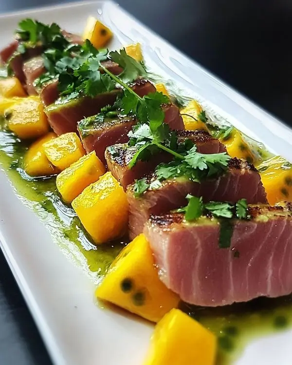 Recette Tataki de Thon Sauce Vierge