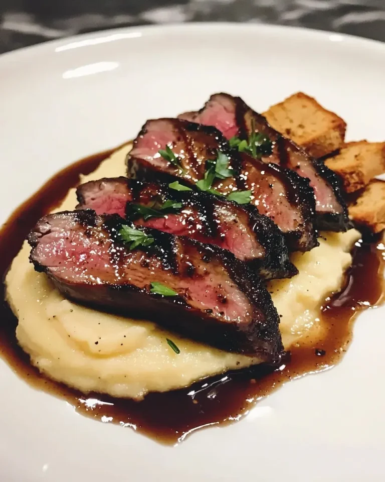 Tataki de Canard Laqué au Miel d'Épices