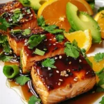 Tataki de Saumon Laqué à l'Érable