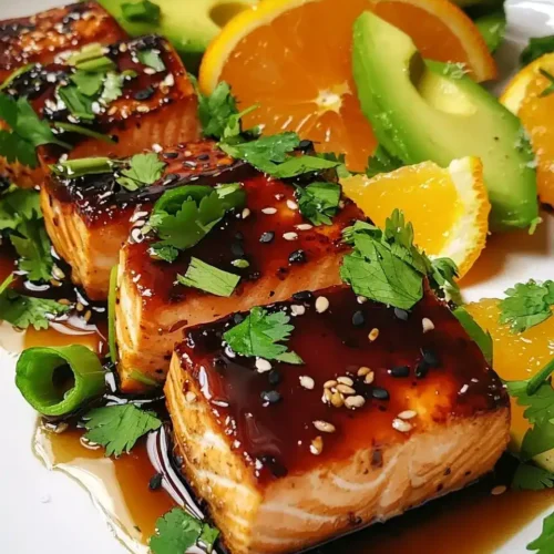 Tataki de Saumon Laqué à l'Érable