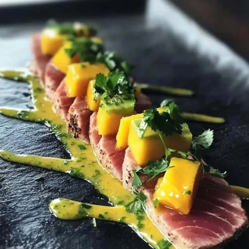 Tataki de Thon Sauce Vierge