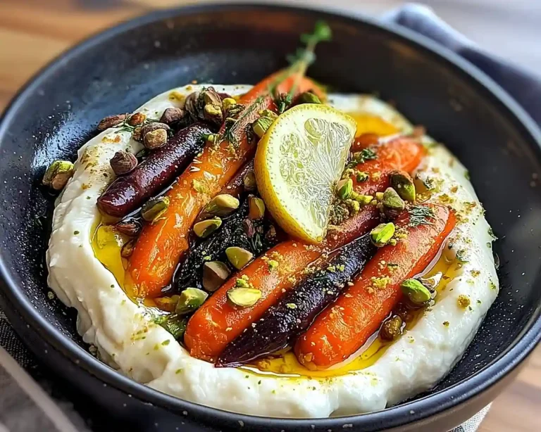 Feta Fouettée au Citron Confit et Carottes Rôties 8 Feta Fouettée au Citron Confit et Carottes