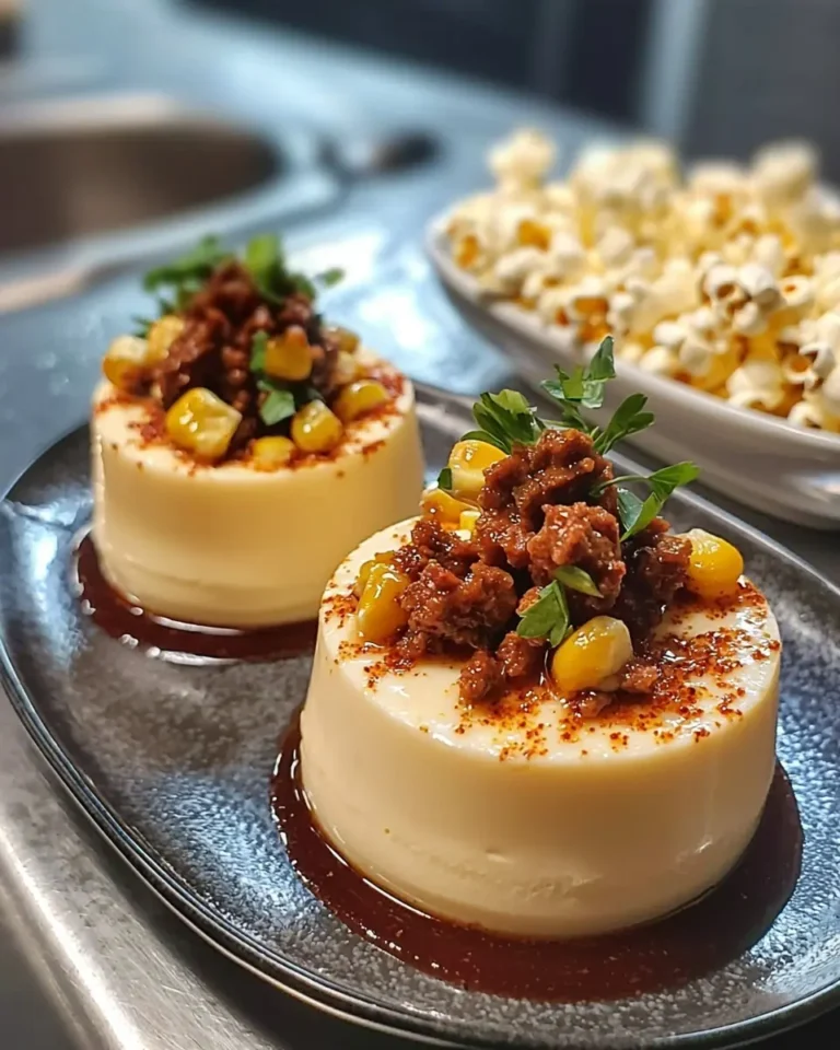 La Panna Cotta Salée Choc