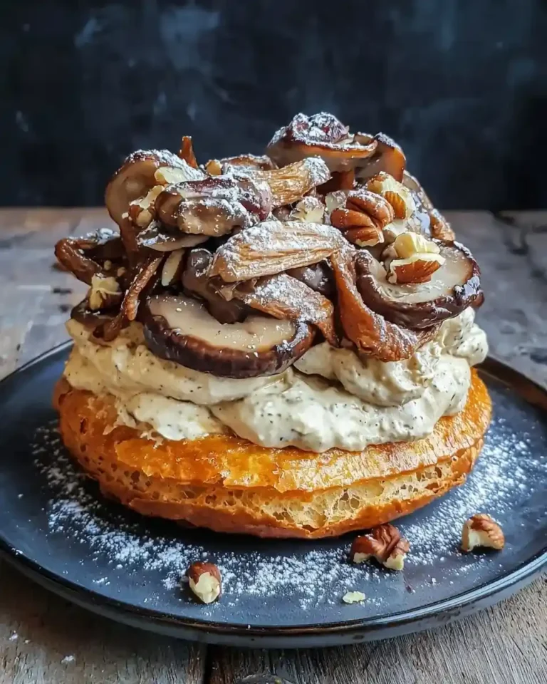 Paris-Brest Salé aux Champignons