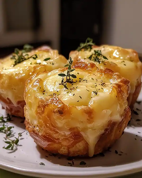 Recette Cannelé Salé au Parmesan, Cœur Coulant au Comté & Thym
