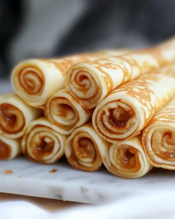 Recette Crêpes Roulées à la Pâte à Tartiner
