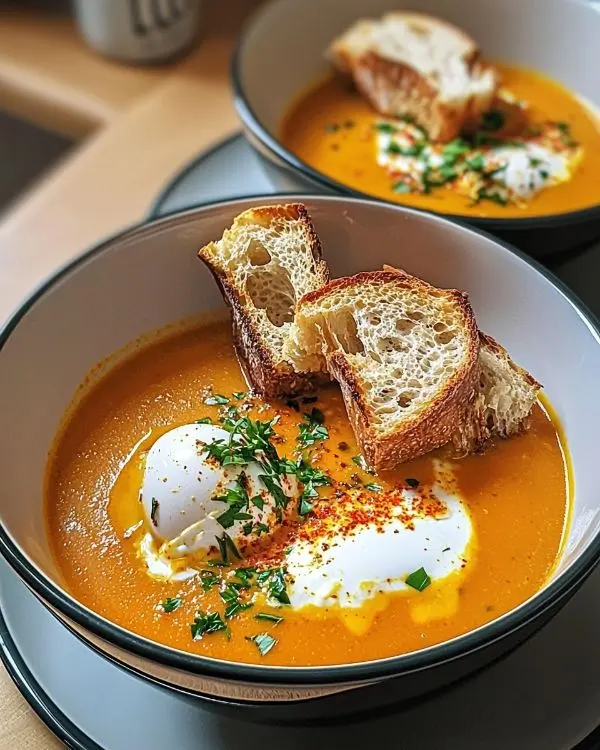 Recette Île Flottante Salée Façon Bouillabaisse