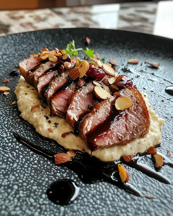 Recette Tataki de Canard Laqué à la Cerise