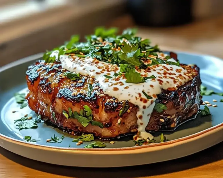 Steak de Céleri-Rave Rôti Laqué Harissa-Miel 7 Steak de Céleri-Rave Rôti Laqué Harissa-Miel