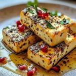 Recettes Tatakis et Viandes Mi-cuites 14 Tataki de Halloumi Laqué au Miel