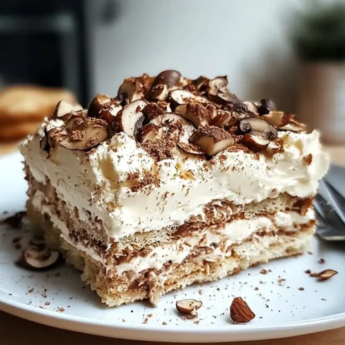 Tiramisu Salé à la Crème de Parmesan