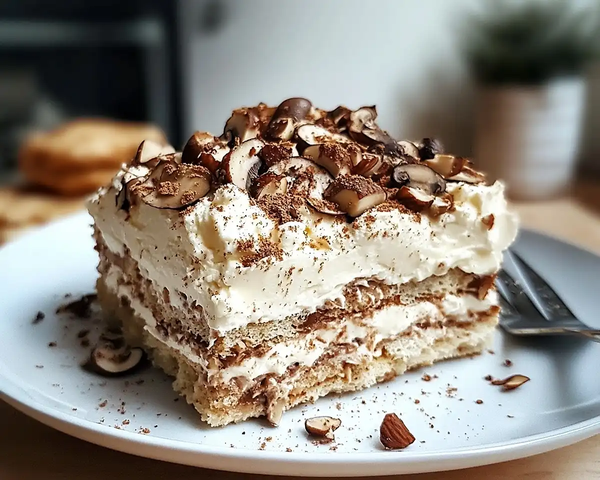 Tiramisu Salé à la Crème de Parmesan