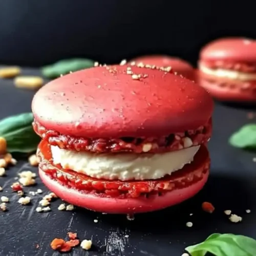 Macaron Salé de Tomate