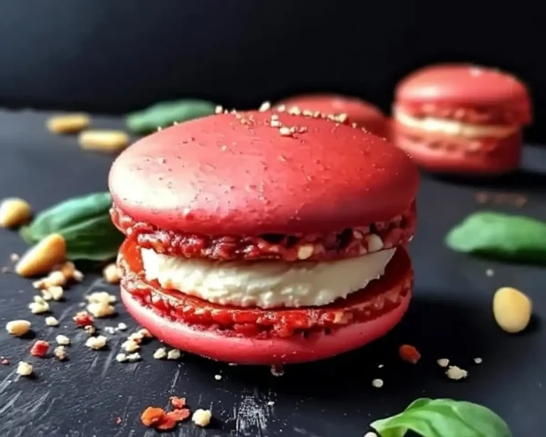 Macaron Salé de Tomate