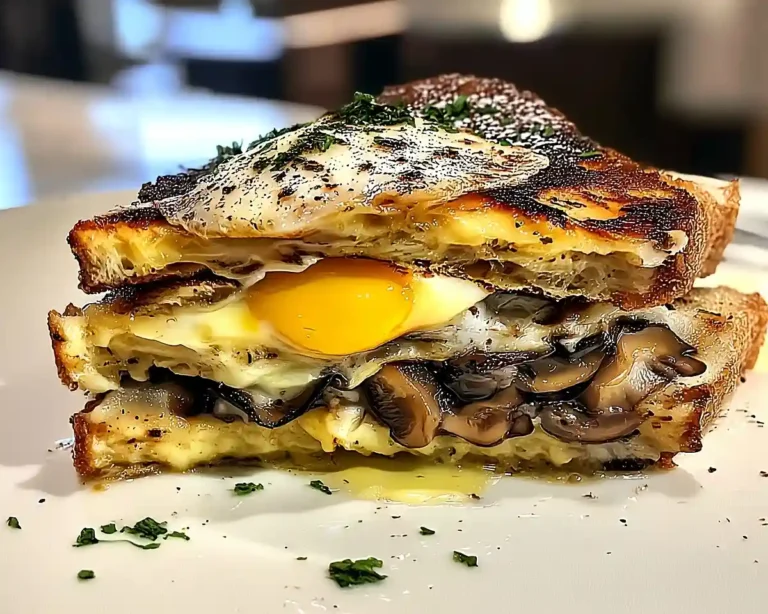 Pain Perdu Salé au Parmesan