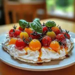 Îles Flottantes Salées et Meringues Créatives 22 Pavlova Salée