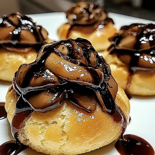 Profiteroles Salées aux Cèpes