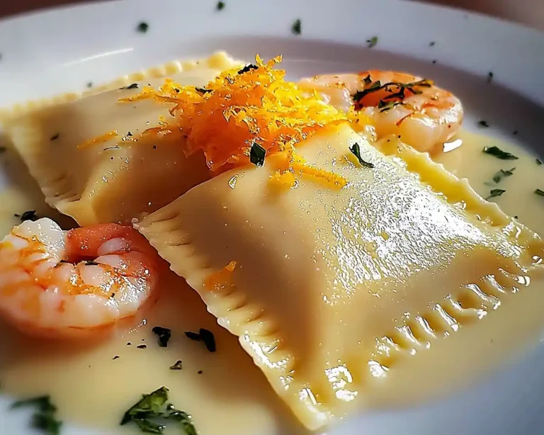 Recette Raviole Géante