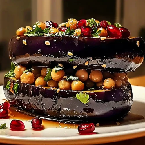 Steak d’Aubergine Laqué Miso-Érable