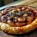 Tartes Salées et Millefeuilles 14 Tarte Tatin d’Échalotes Confites