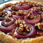 Tartes Salées et Millefeuilles 15 Tarte Tatin d'Oignons Rouges au Balsamique